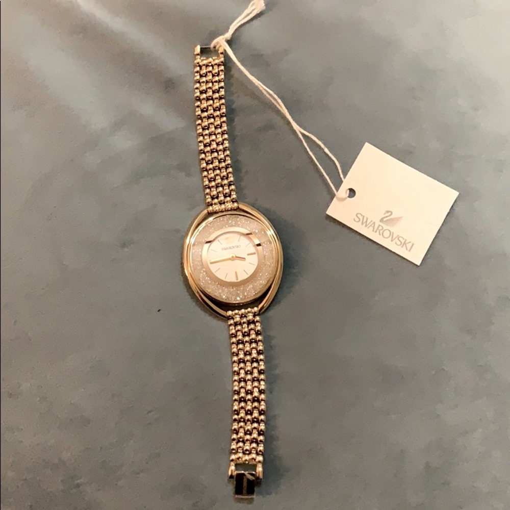Swarovski Watch - Crystalline Oval in Gold